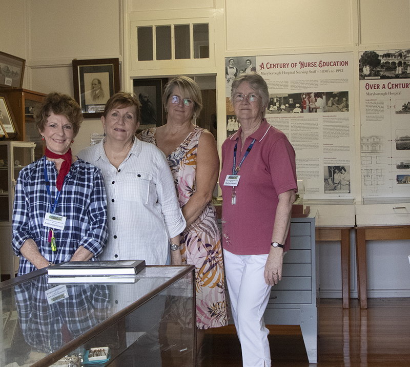 Volunteers ready to share their knowledge at the Wide Bay Hospitals Museum