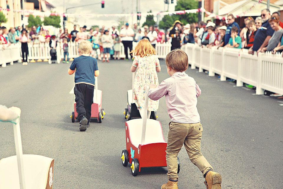 Mary Poppins Festival Nanny Races