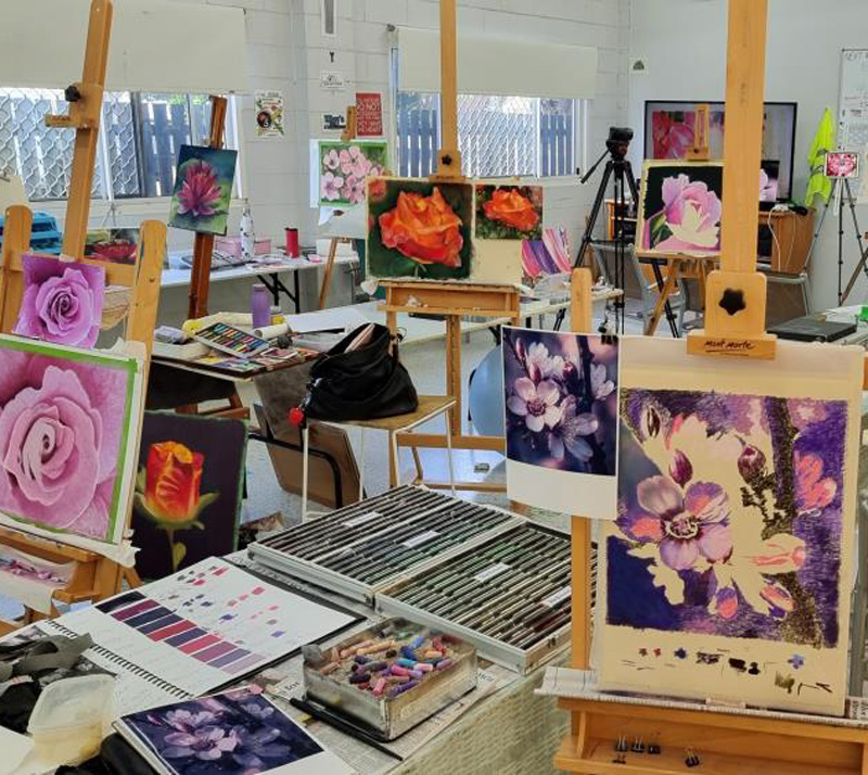 Hervey Bay Art Society Workshop