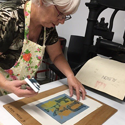 Printmaking - Albion Press Workshop 3